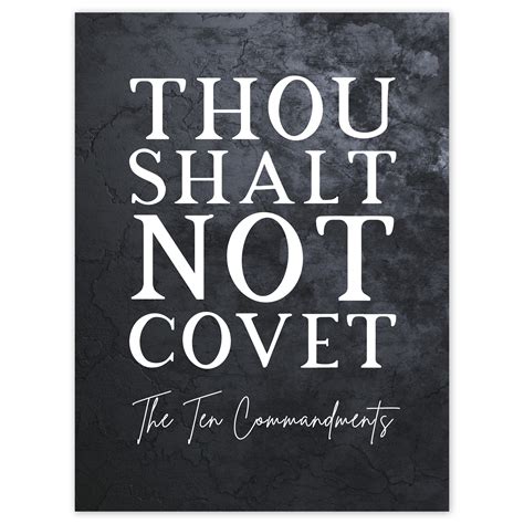 thou shalt not covet pure taboo|Thou shalt not covet .